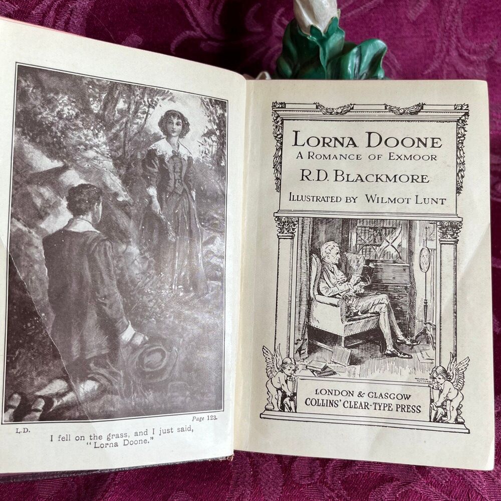 Vintage Book: Lorna Doone A Romance of Exmoor by R.D. Blackmore. Illustrated - Picture 5 of 10